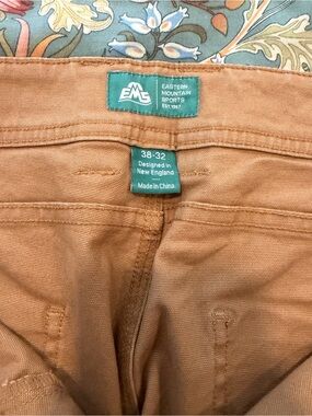 Eastern Mountain Sports Tan Canvas Utility Pants
